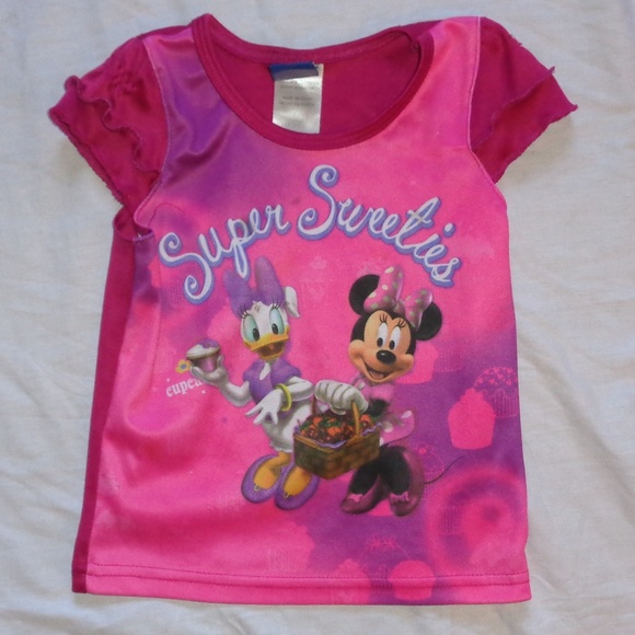 Disney Minnie Mouse and Daisy Duck 4T T-Shirt - Picture 1 of 4